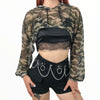 Sweat militaire femme