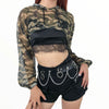 Sweat militaire femme