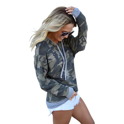 Sweat militaire fille