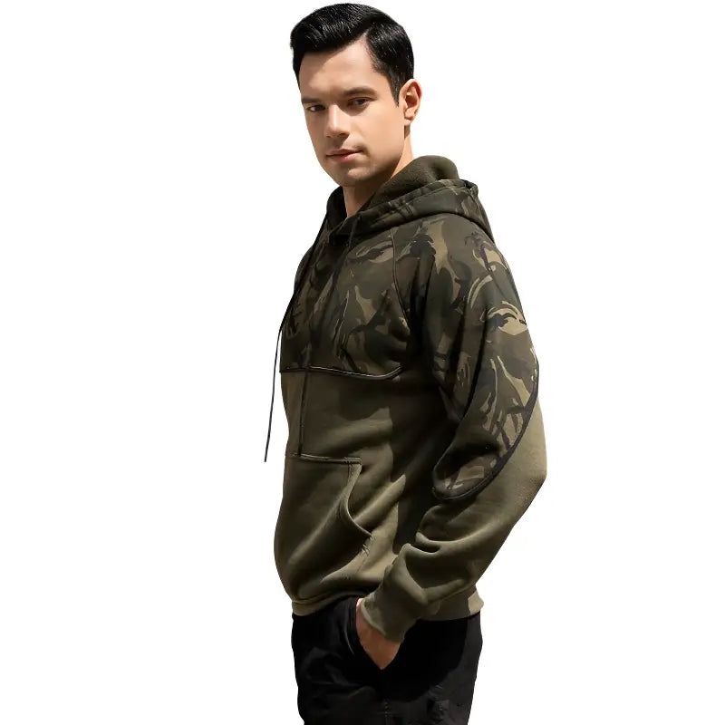 Sweat militaire homme vert