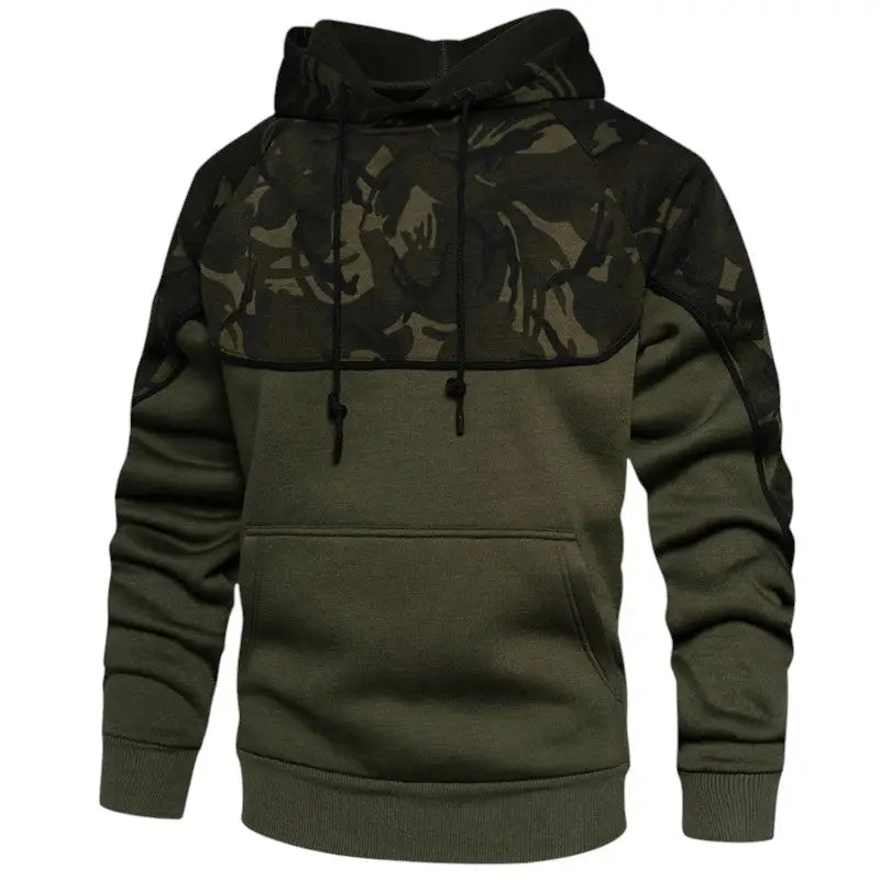 Sweat militaire homme vert