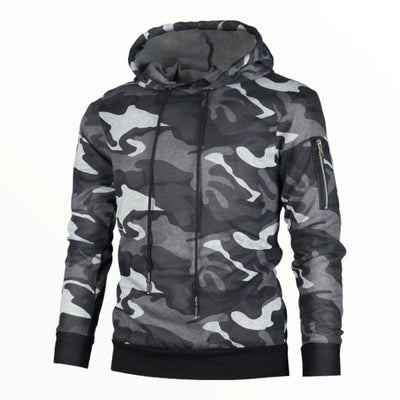 SWEAT MILITAIRE STYLE COTE DE MAILLE