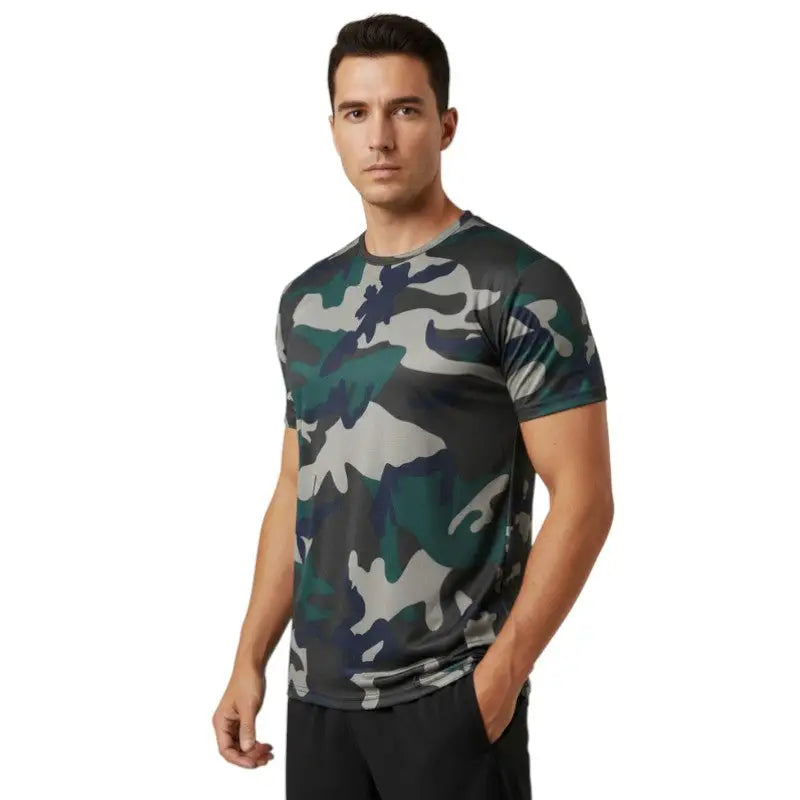T-shirt camouflage homme