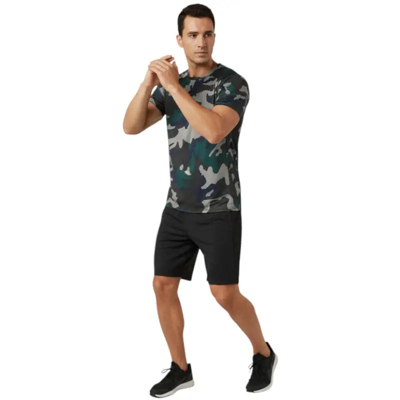 T-shirt camouflage homme