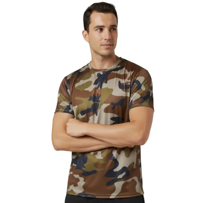 T-shirt camouflage homme
