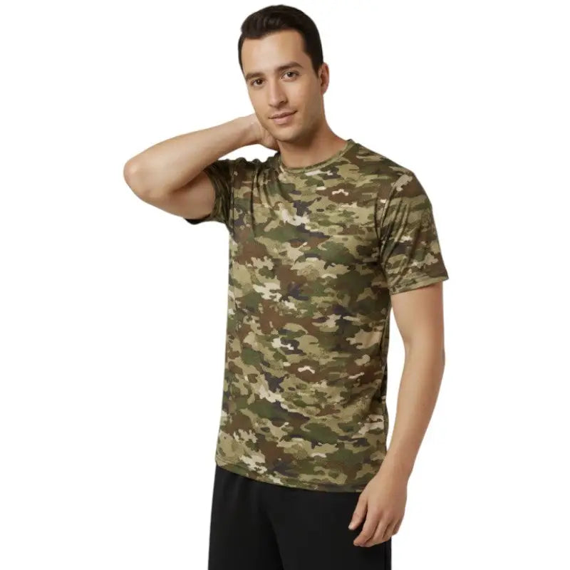 T-shirt camouflage homme
