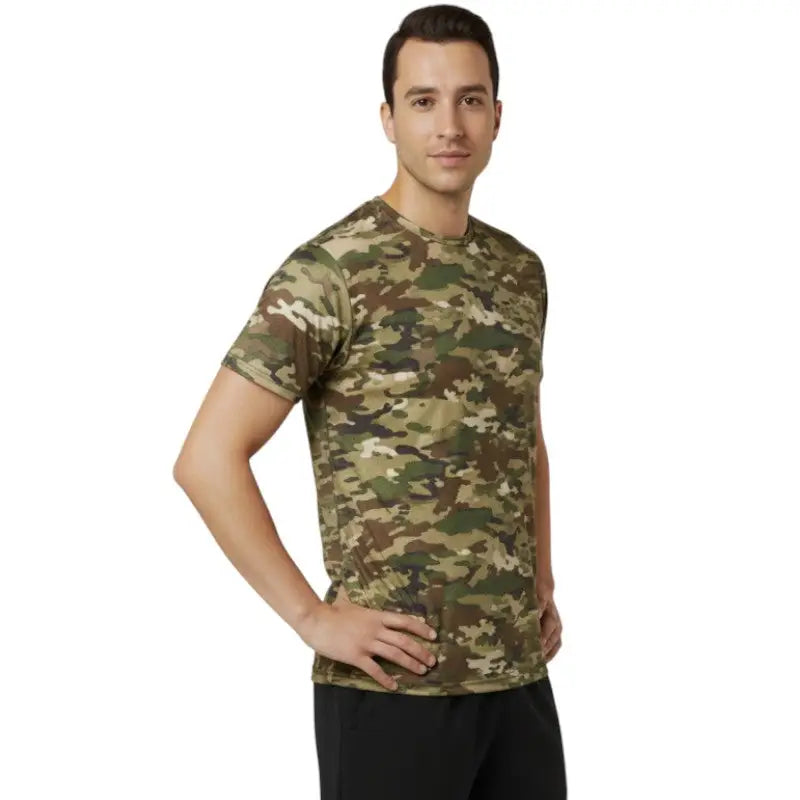 T-shirt camouflage homme