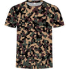 T shirt camouflage militaire