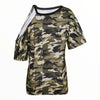 T shirt femme de militaire