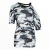 T shirt femme de militaire