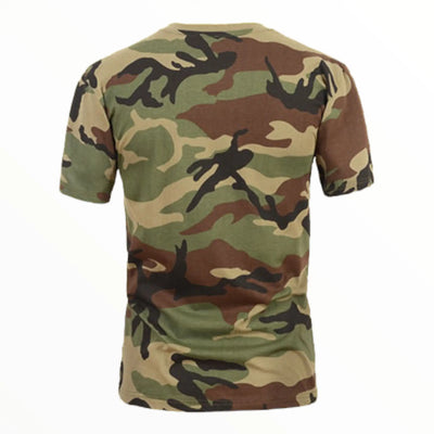 T shirt imprimé militaire