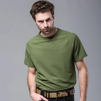 T shirt kaki militaire