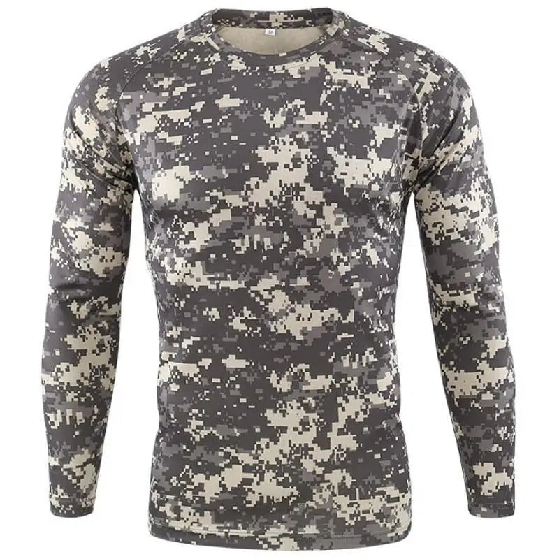 T shirt manche longue militaire