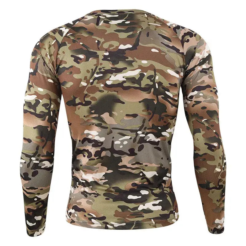 T shirt manche longue militaire