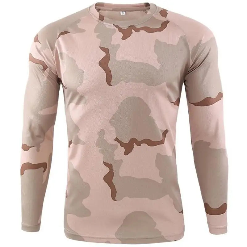 T shirt manche longue militaire