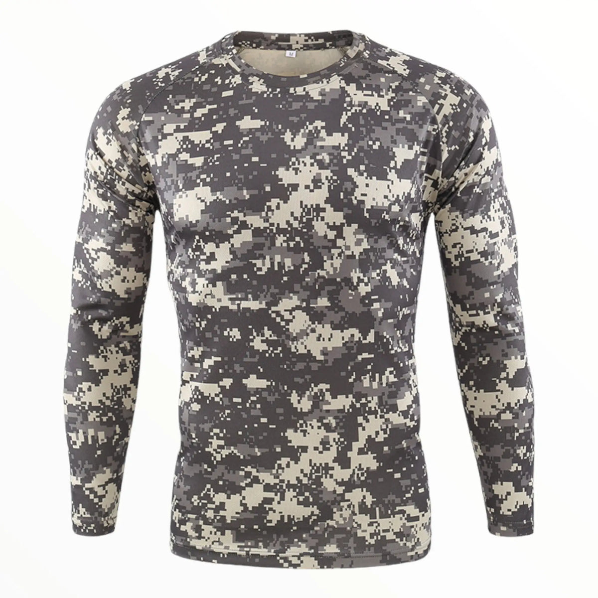T-shirt manches longues camouflage à séchage rapide