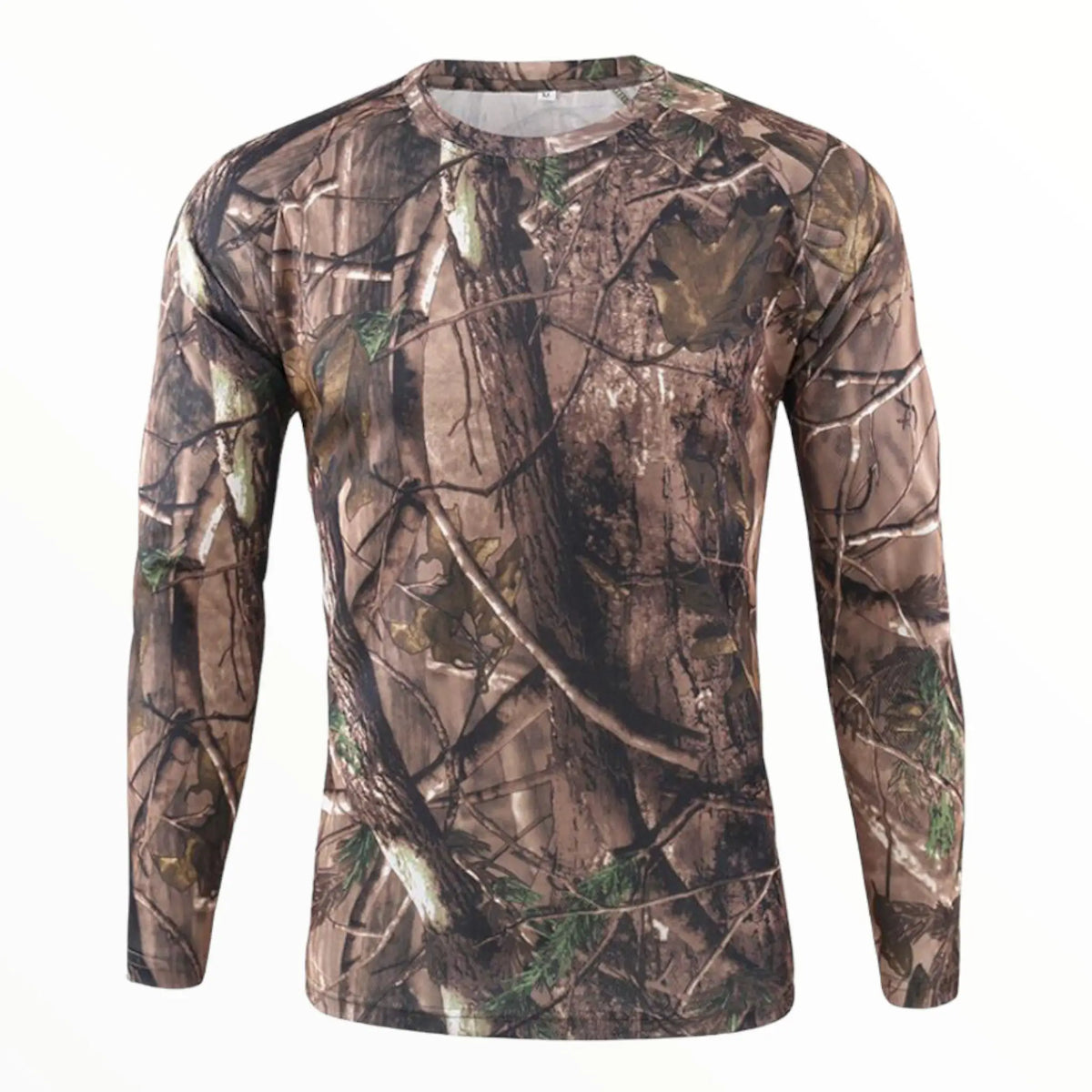 T-shirt manches longues camouflage à séchage rapide
