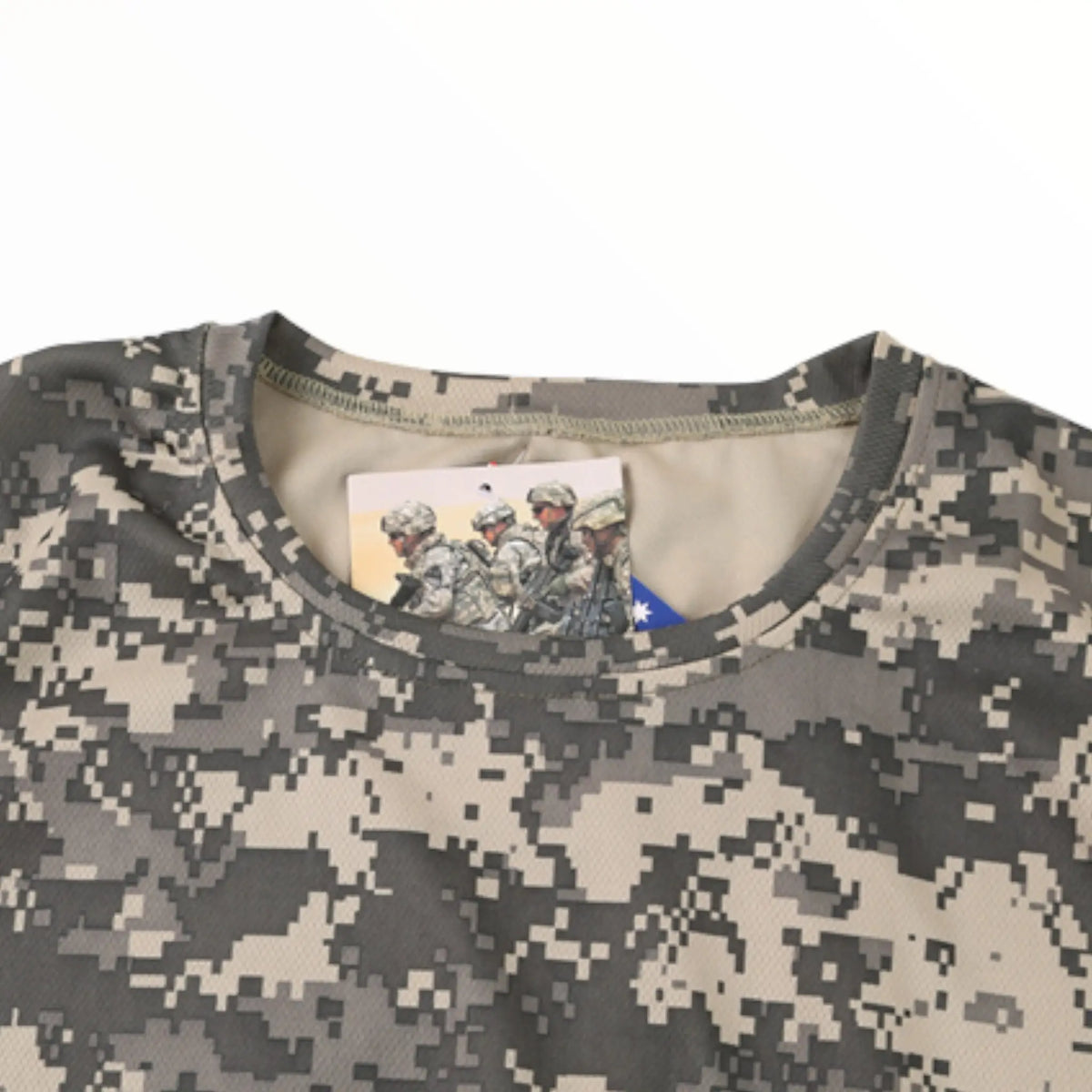 T-shirt manches longues camouflage à séchage rapide