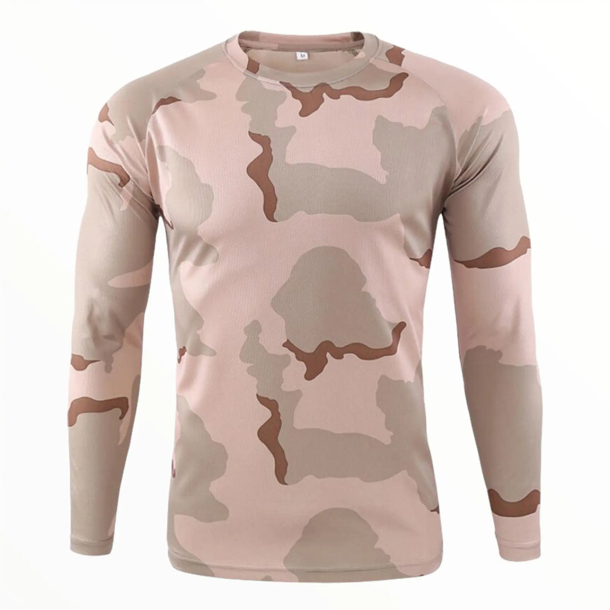 T-shirt manches longues camouflage à séchage rapide