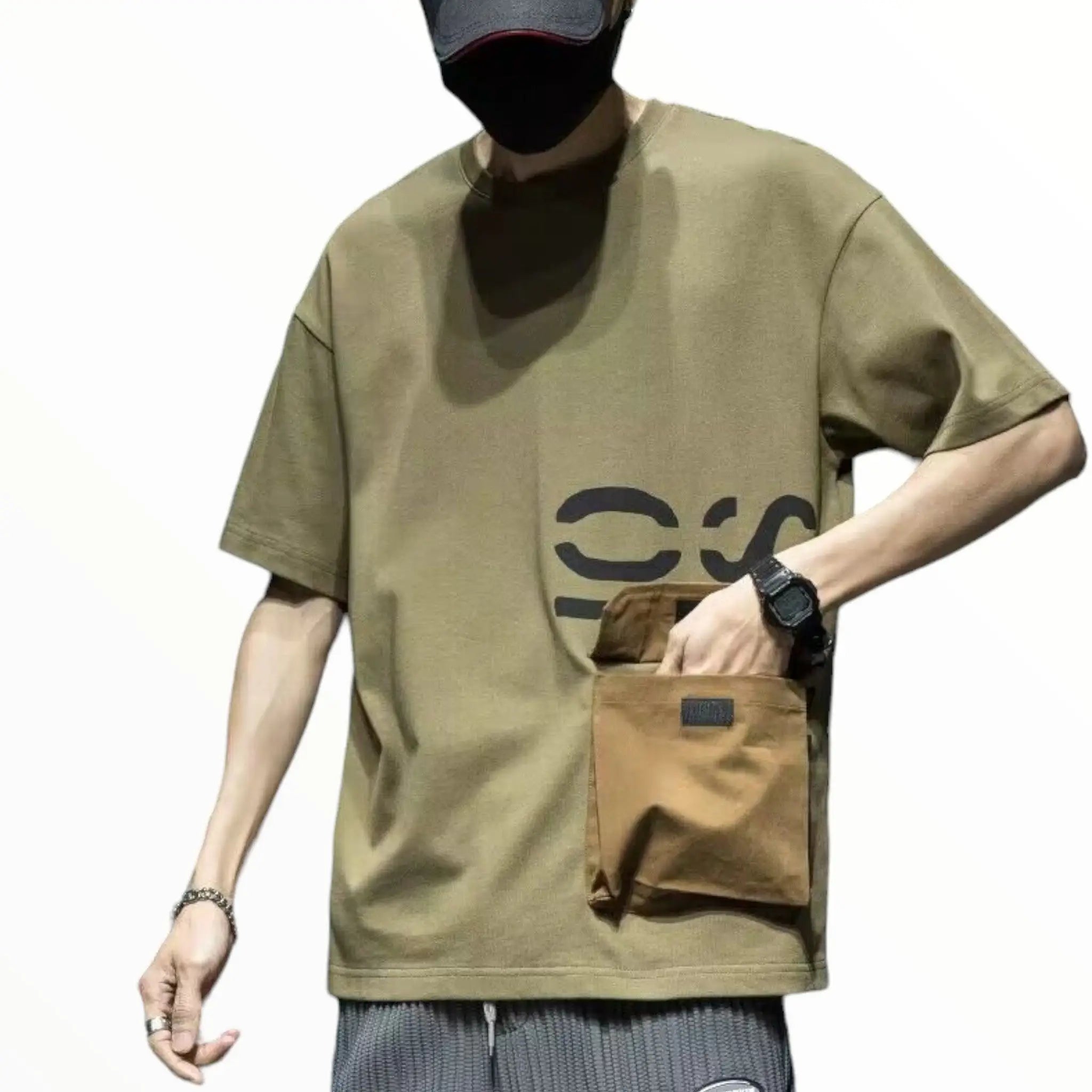 T-SHIRT MILITAIRE - COLLECTION MASCULINE