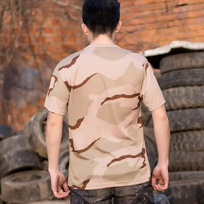 T-SHIRT MILITAIRE EN POLYESTER