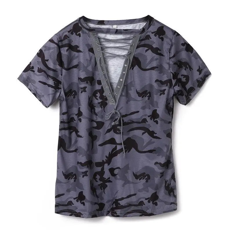 T shirt militaire femme