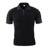 T-SHIRT MILITAIRE AVEC FERMETURE ÉCLAIR