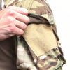 T-shirt militaire manche longue avec porte insigne