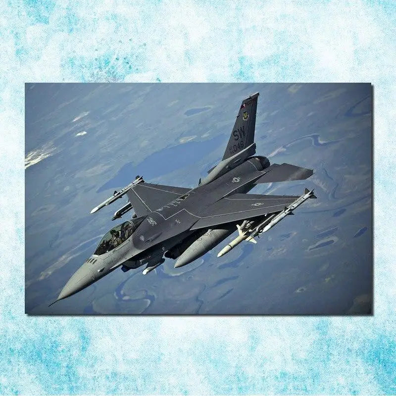 TABLEAU MILITAIRE AVION DE CHASSE