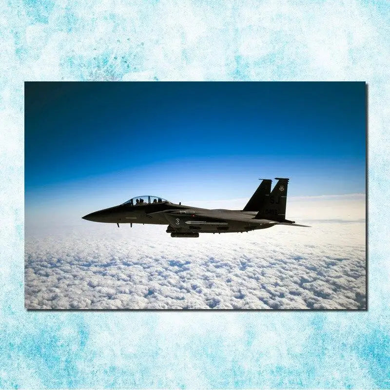 TABLEAU MILITAIRE AVION DE CHASSE