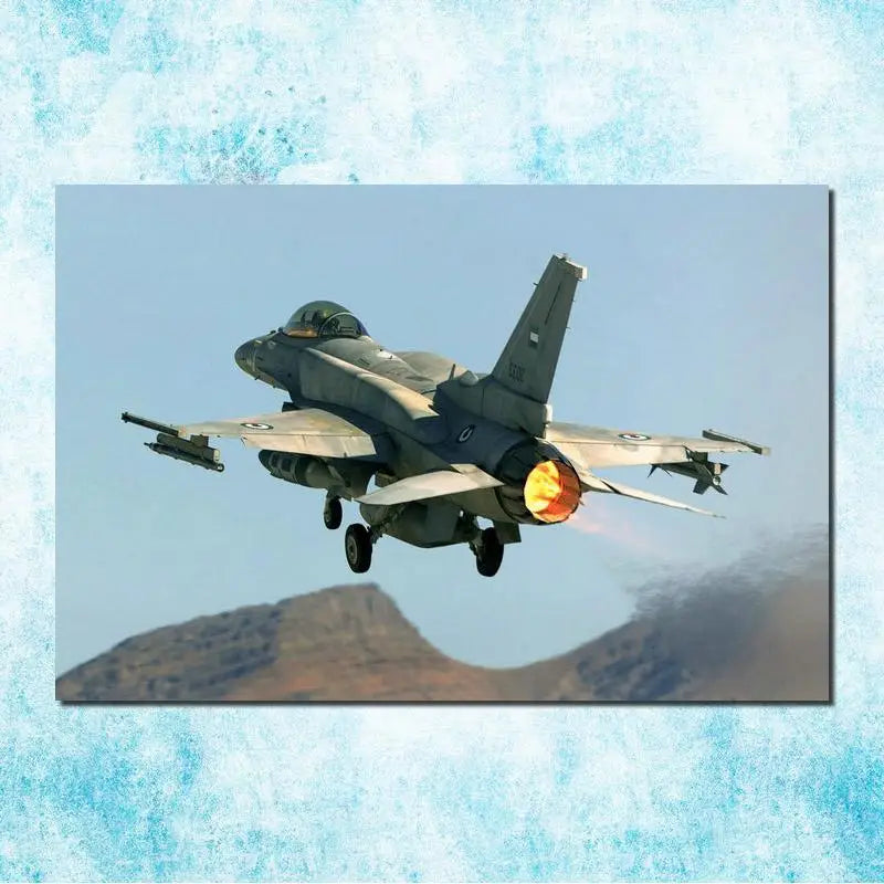 TABLEAU MILITAIRE AVION DE CHASSE