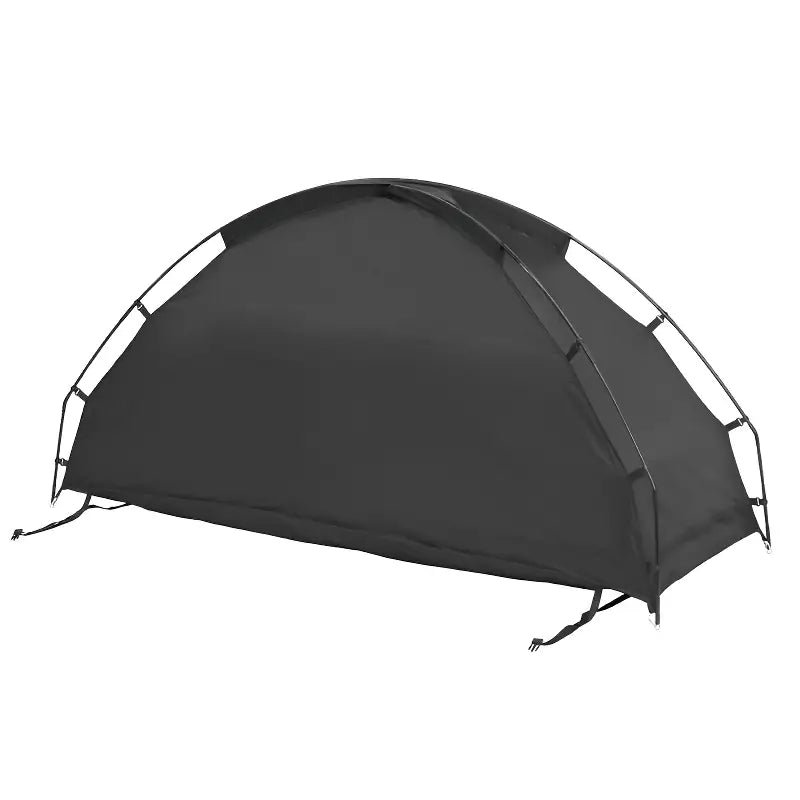 Tente sur pilotis camping