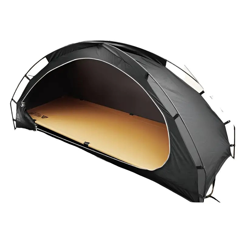 Tente sur pilotis camping