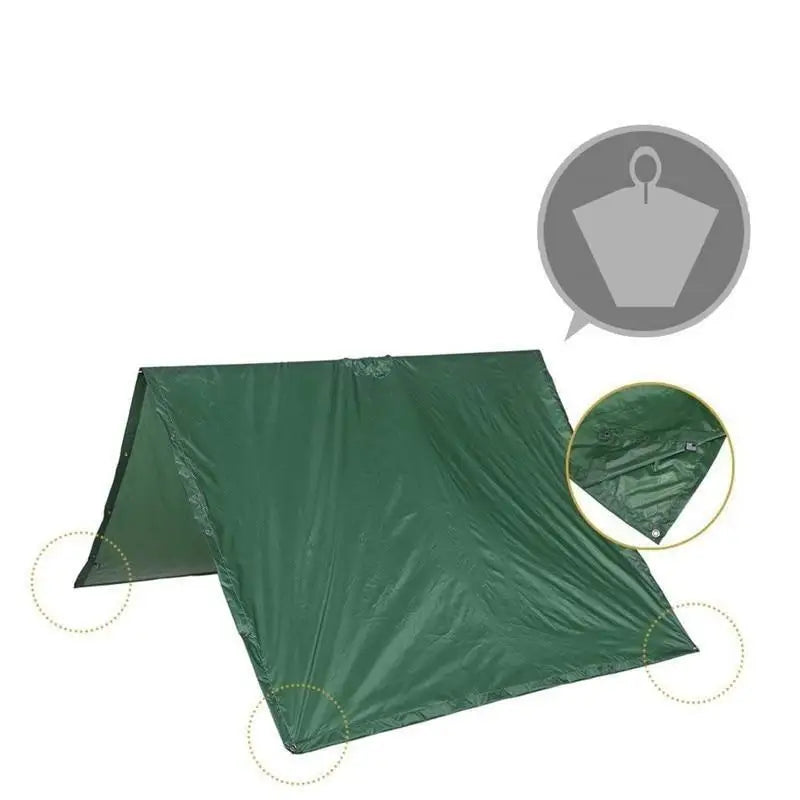 Tente poncho militaire