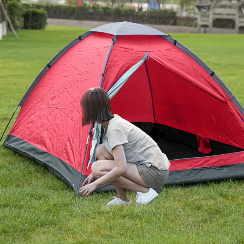 tente randonnée 2 places imperméable double couche