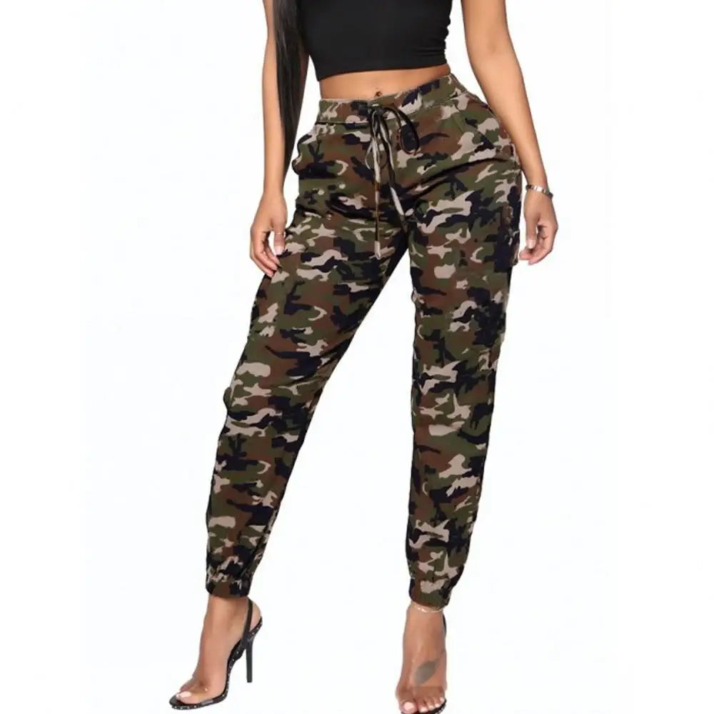 Treillis camouflage femme