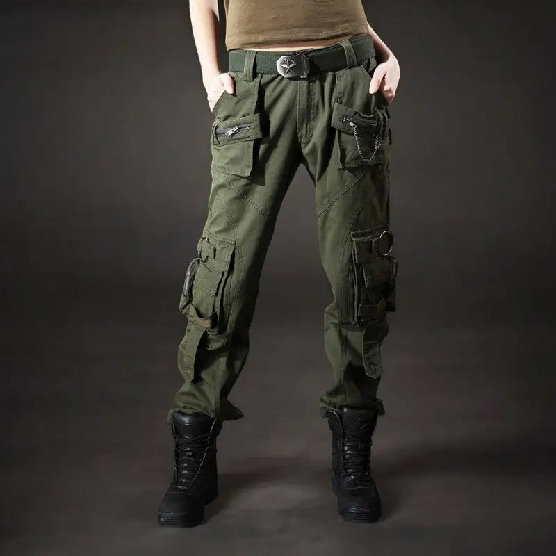 Treillis militaire femme