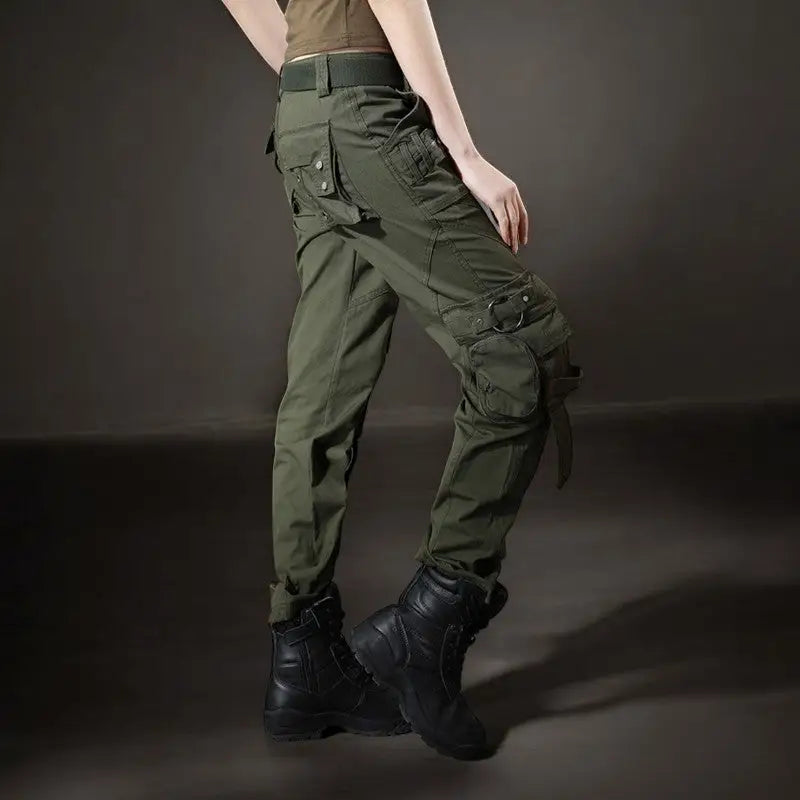 Treillis militaire femme