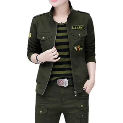 Treillis militaire pour femme