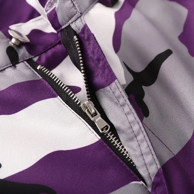 Treillis militaire violet