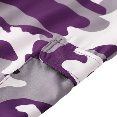 Treillis militaire violet