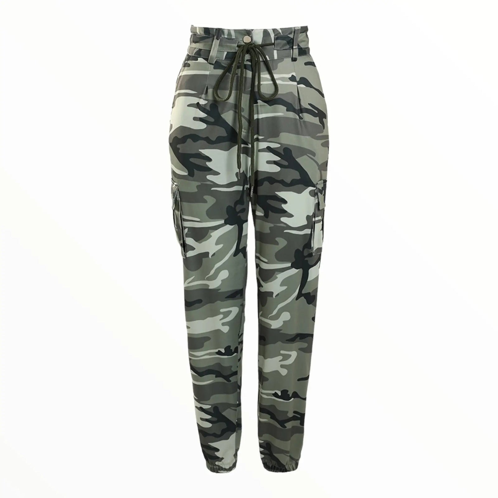 Pantalon militaire kaki femme sale