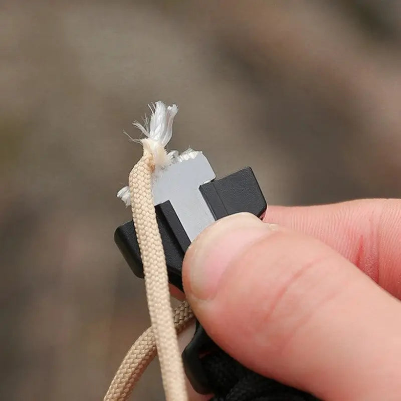 Tressage bracelet survie