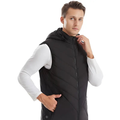 Veste auto chauffante homme
