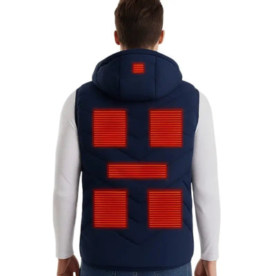 Veste auto chauffante homme