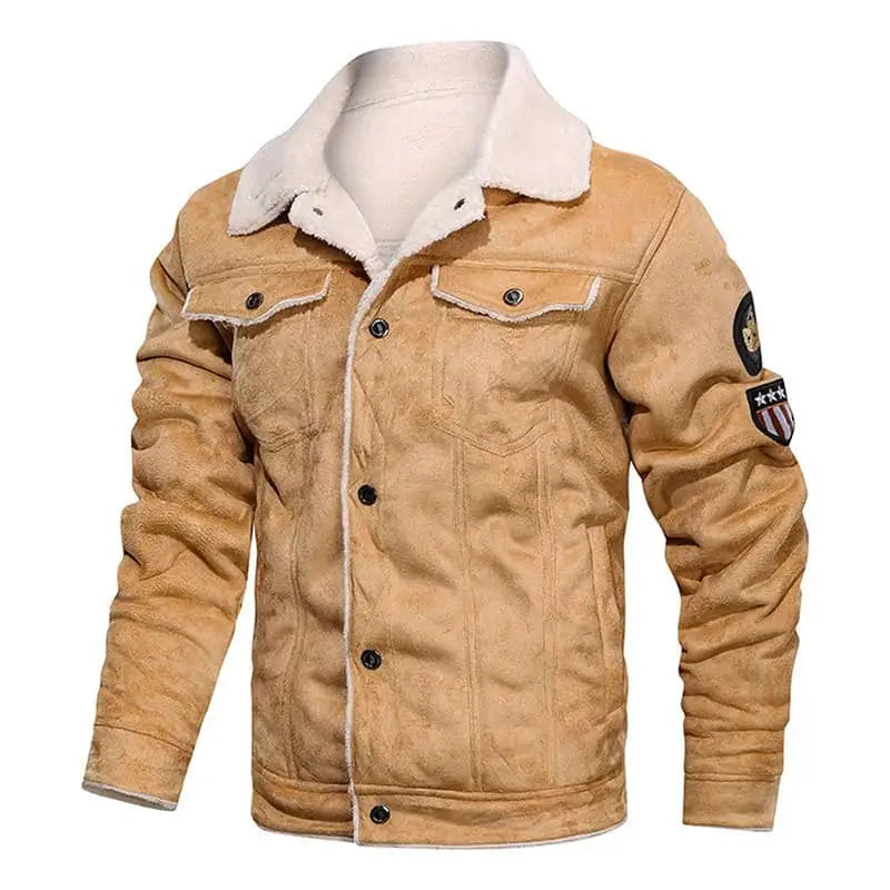 Veste aviateur homme imitation cuir