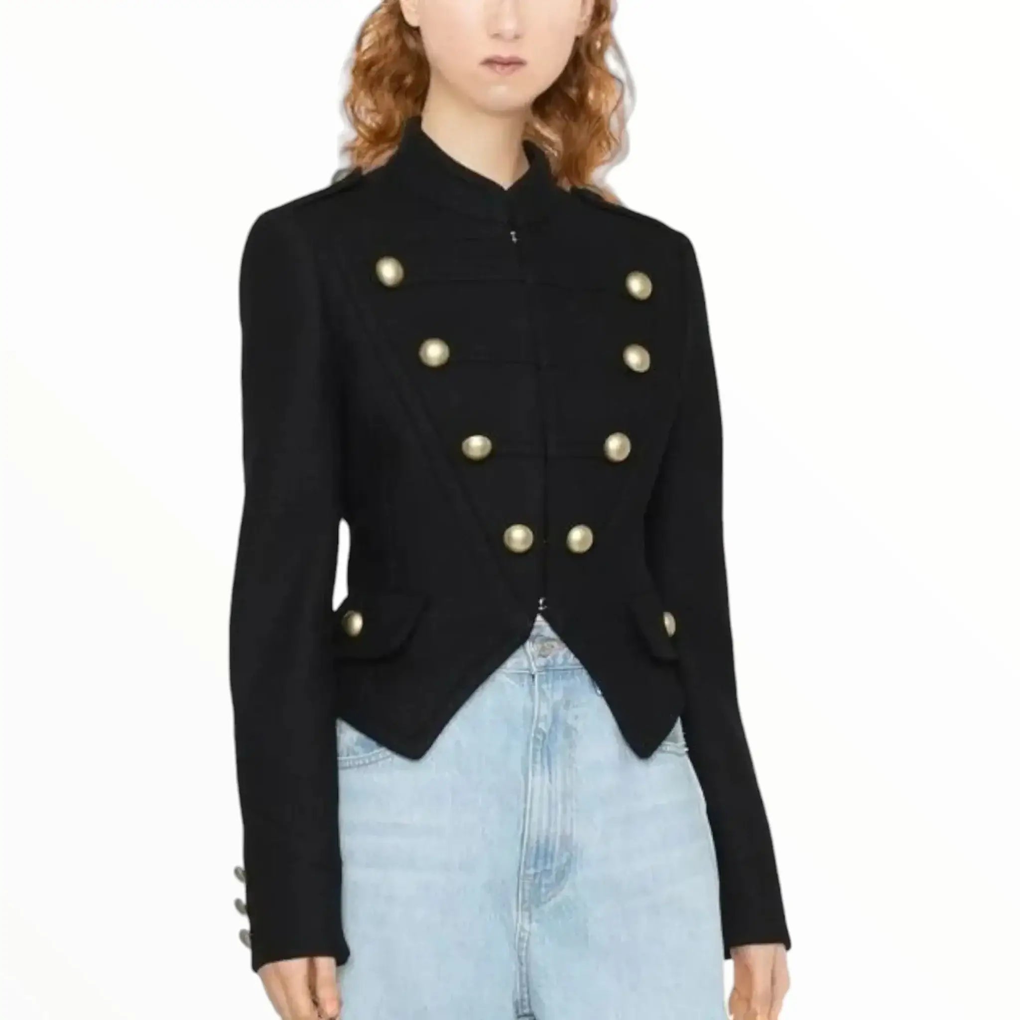 Veste blazer militaire femme