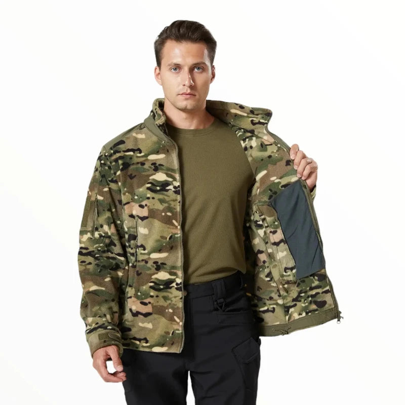 Veste homme camouflage sale