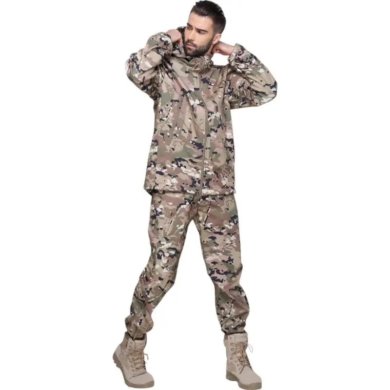 Veste de chasse camo