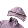 Veste chauffante automne hiver avec capuche amovible femme